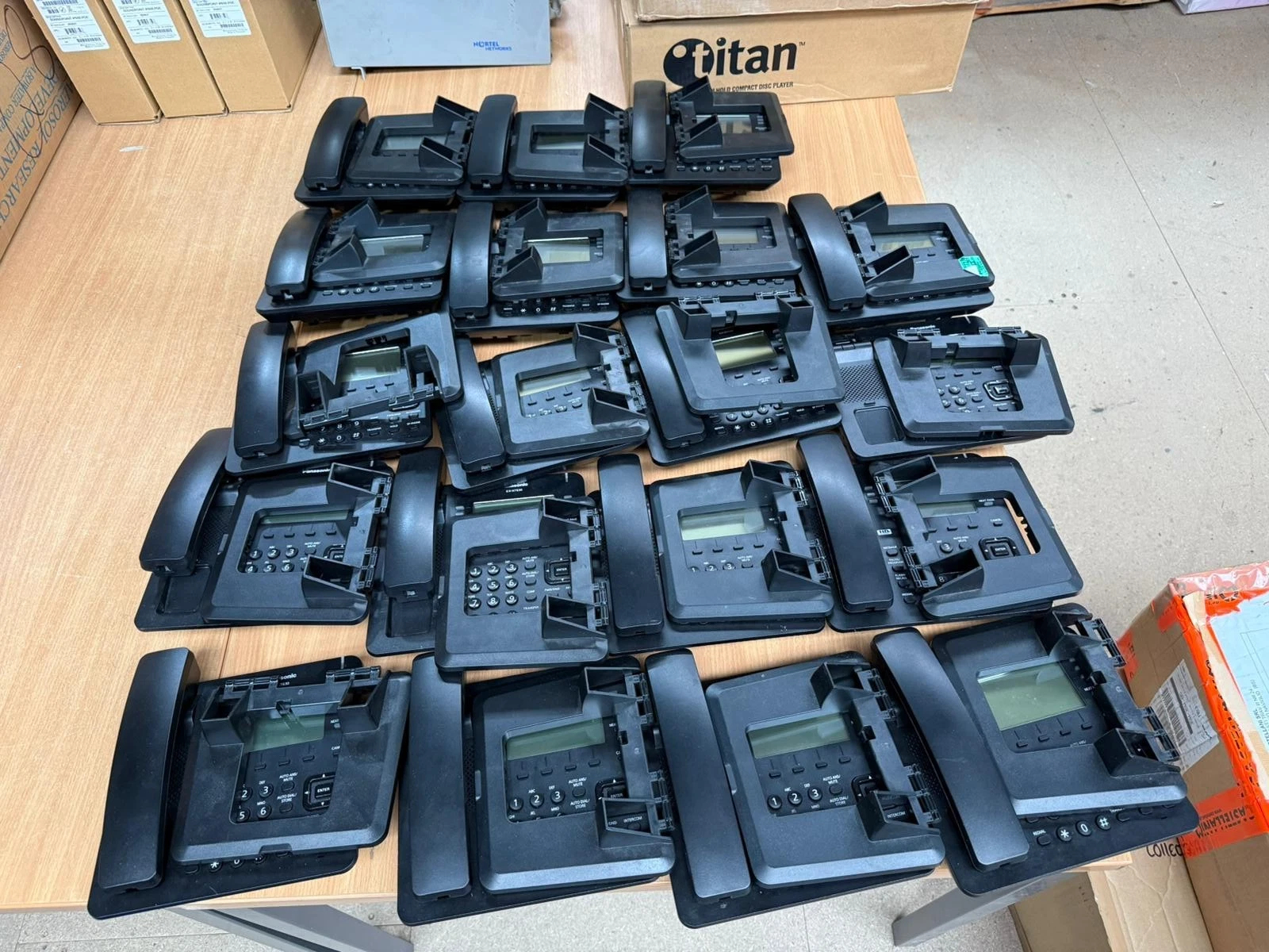 Panasonic KX-NT630 Phone – Job Lot of 19 (Used) - VAT & Delivery